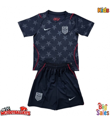 United States Replica Away Stadium Kit for Kids World Cup 2026 Short Sleeve (+ pants)